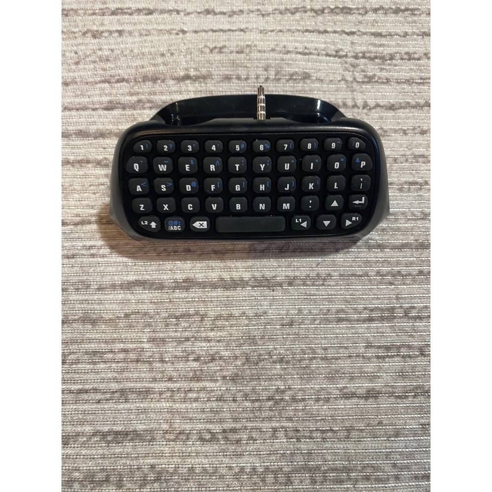 Dobe Wireless Keyboard for PS4 Controller TP4-008 Bluetooth Chatpad Black